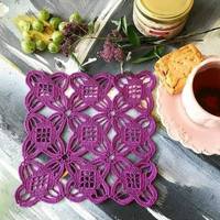 Салфетка под чашку чая 1-1