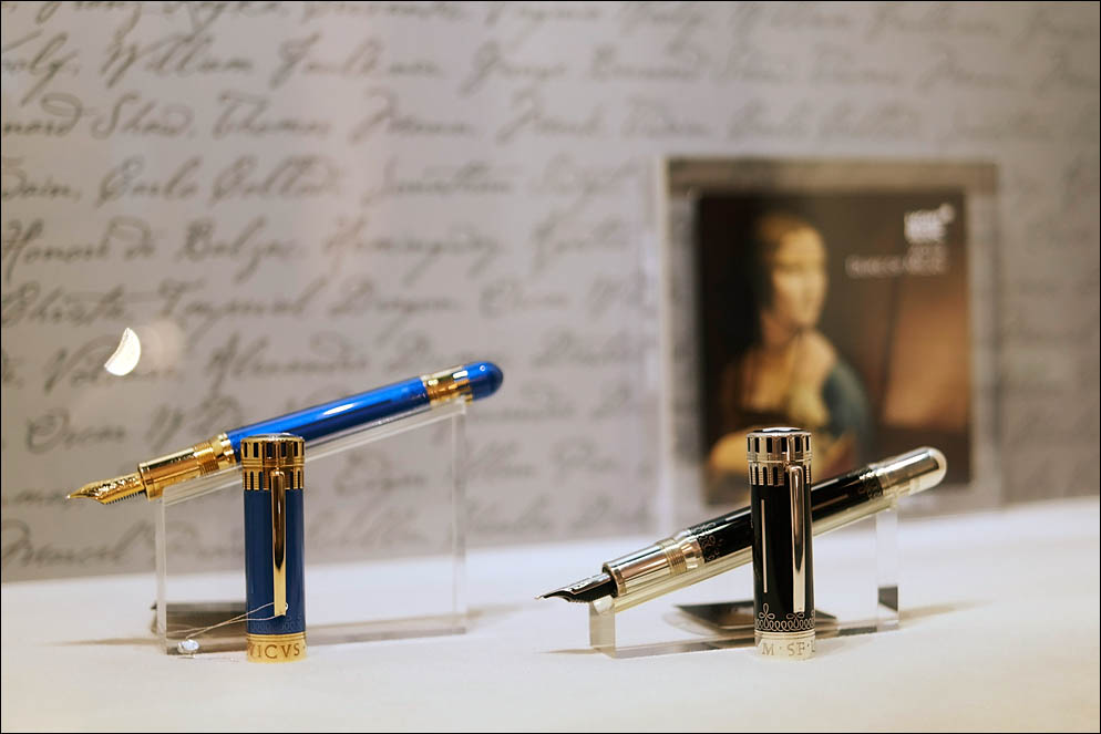 Montblanc boutique. Kyiv. 2021. Lenskiy.org