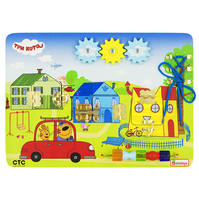 Бизиборд Где живут коты Alatoys Алатойс ББ218 IMG 8944