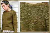 Джемпер болотного цвета 1-00