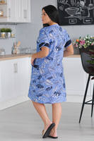 Халат Маргарита Голубой (6)