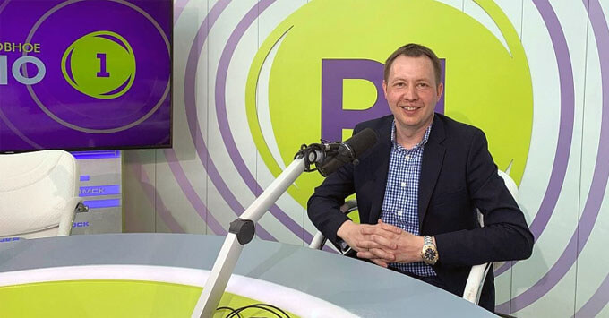 Генеральный директор компании Digiton Systems Сергей Соколов в эфире «Радио 1»
