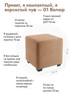 01 велюр светло-коричневый 6