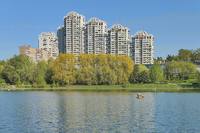 Мосфильмовский пруд у Минской ул. Фото Морошкина В.В.