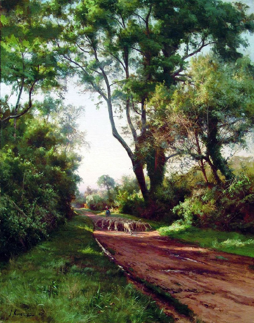 художник Иосиф Евстафьевич Крачковский13