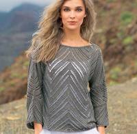 Джемпер ромбами 1-3