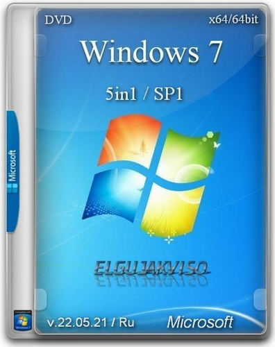 Windows 7 SP1 5in1