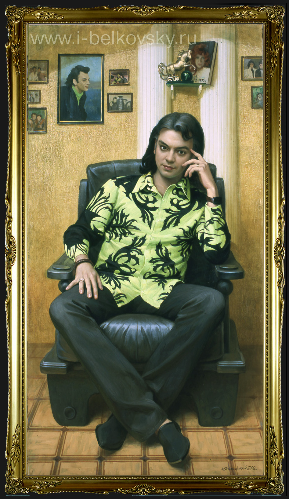Портрет Филиппа Киркорова. 2002.