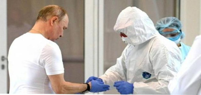 Путин прививка