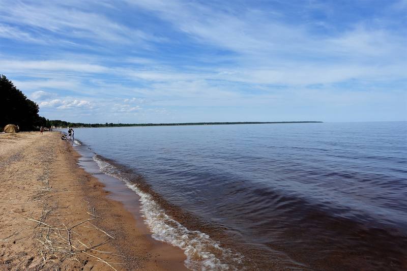 Ладожское озеро, Коккоревский пляж Ладожское озеро, Коккоревский пляж