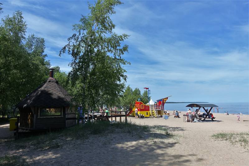 Ладожское озеро, Коккоревский пляж Ладожское озеро, Коккоревский пляж