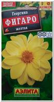 георгина фигаро желтая