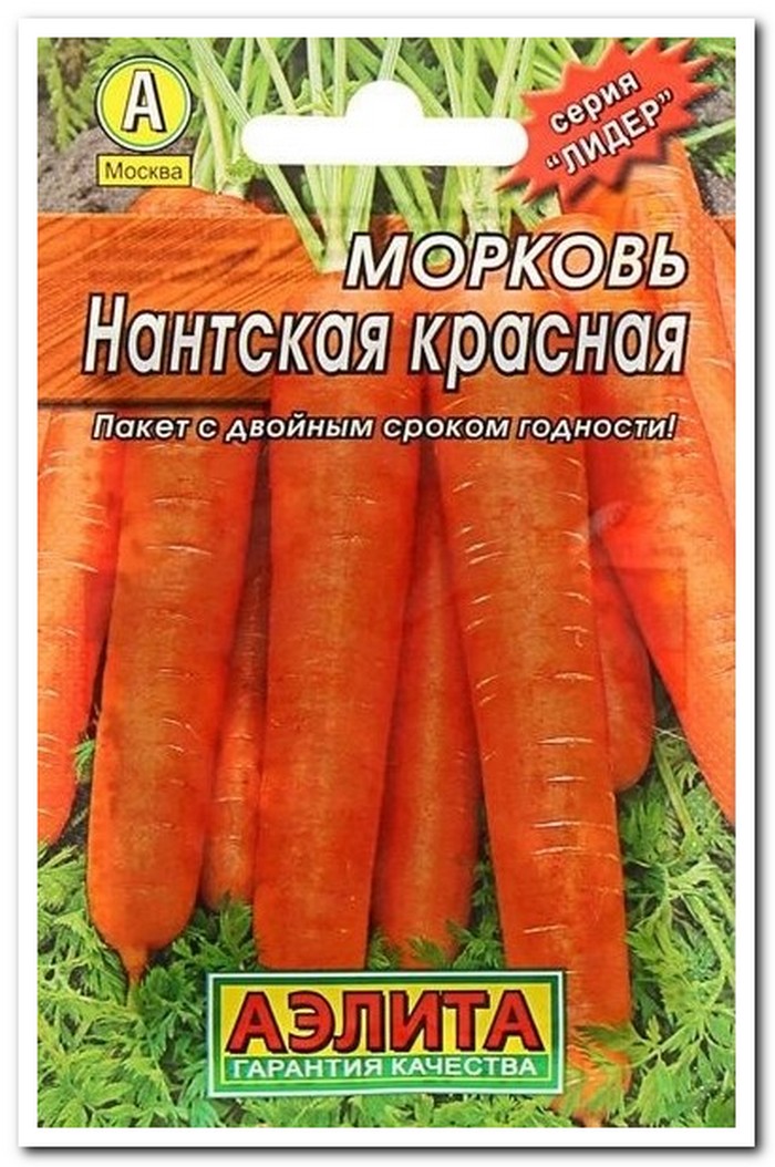 морковь нантская красная