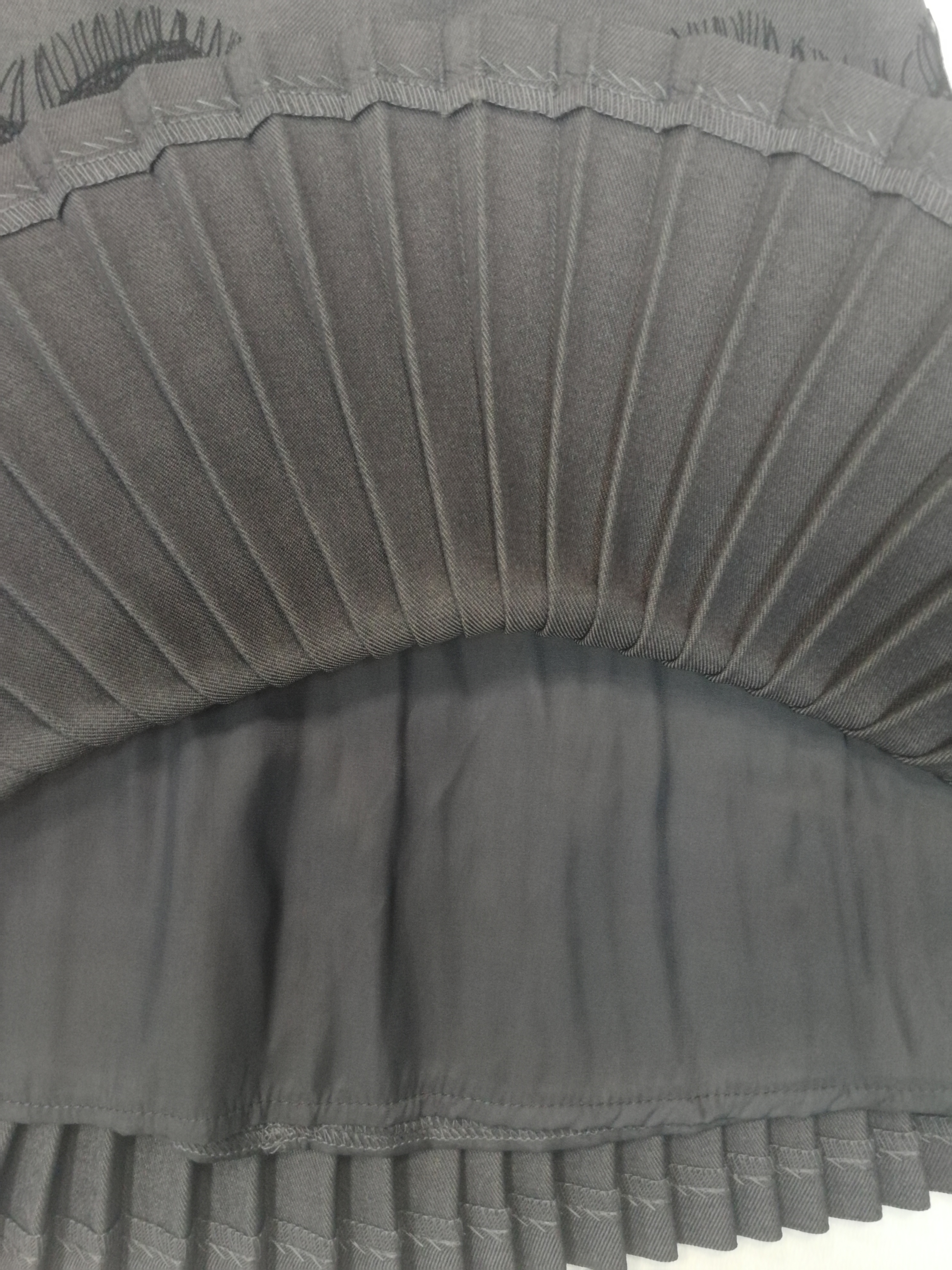 юбка плессе подклад