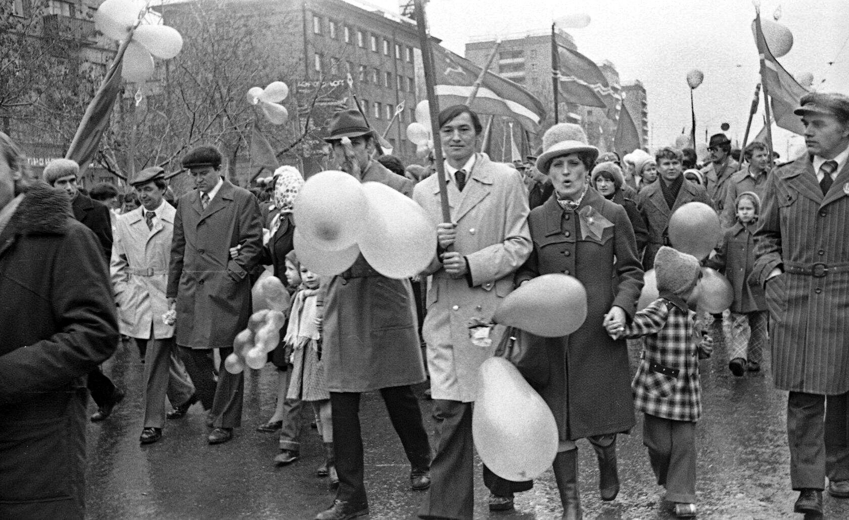 Сергей Николаенко.1 мая, 1978 год.