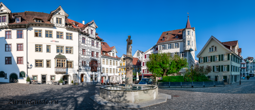 St-Gallen-Abbey-Gallusplatz
