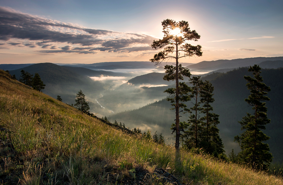 8Рассвет в горох. Село Кага, Башкорстан.