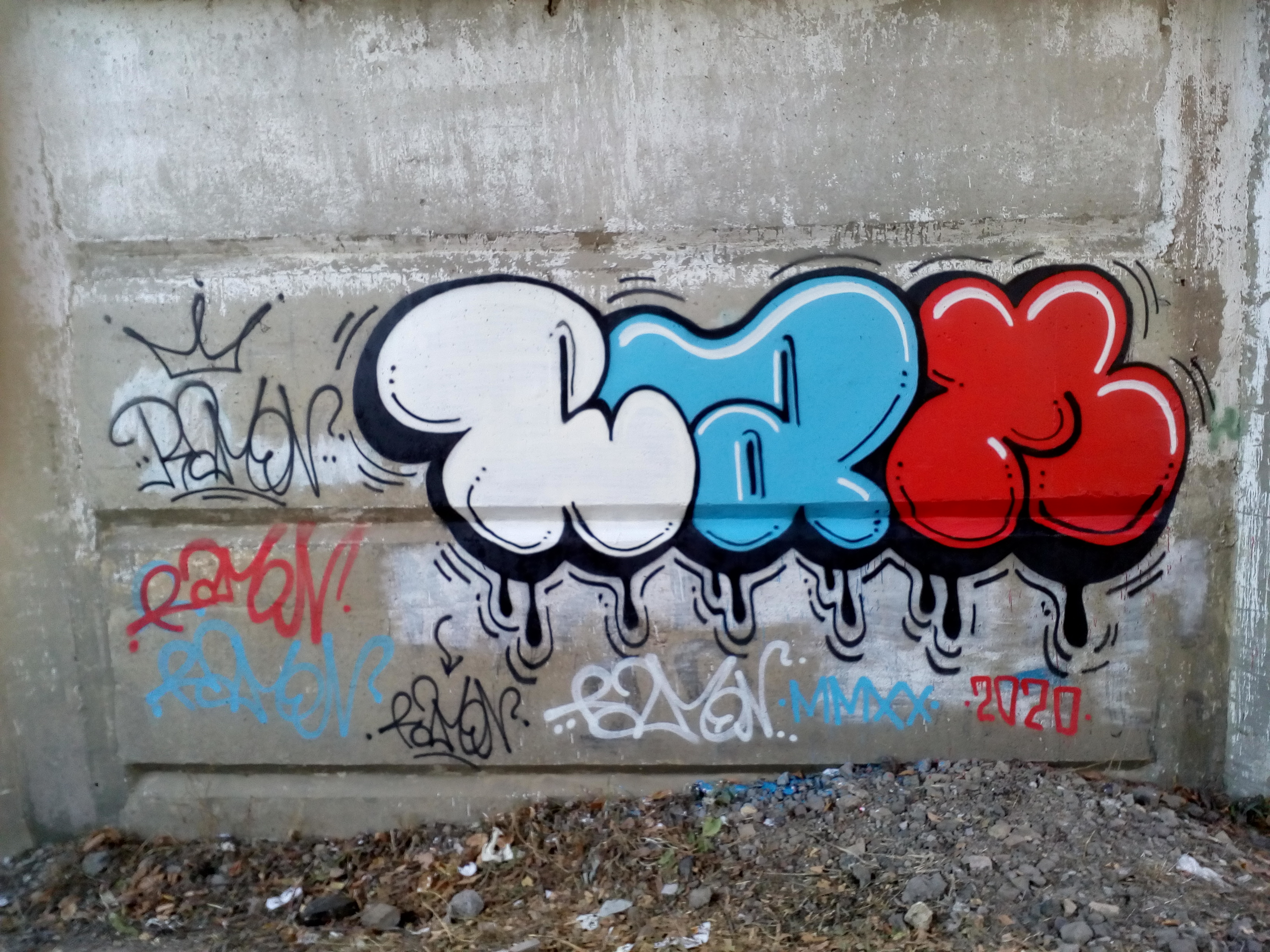 Ramon One, graffiti