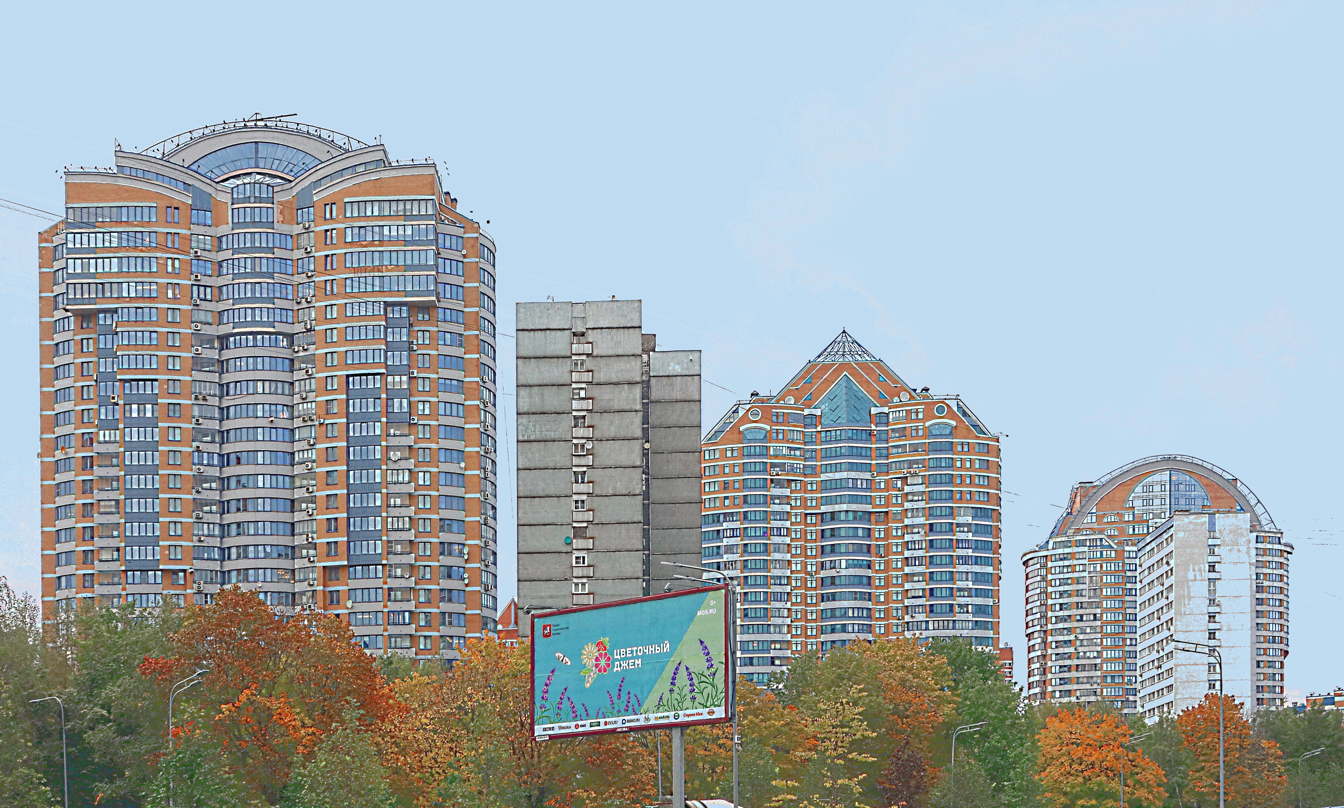 Здания на Ленинском пр. Фото Морошкина В.В.