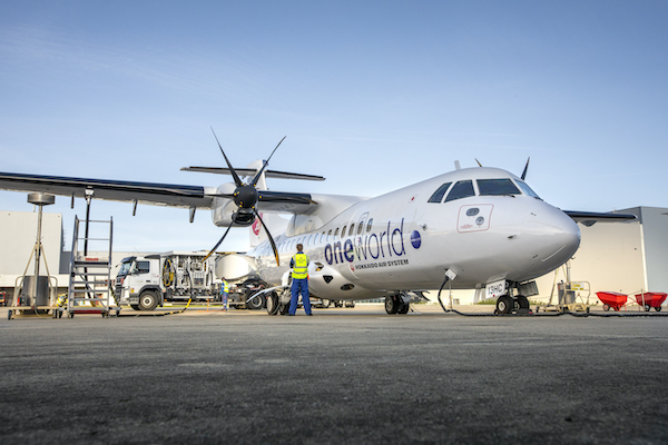 Hokkaido Air System received special SAF delivery. Hokkaido Air System