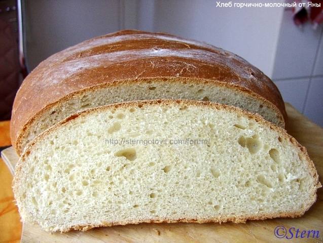 Хлеб горчично-молочный от Яны