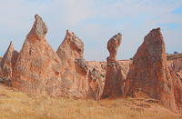 Скалы Каппадокии. Фото Морошкина В.В.