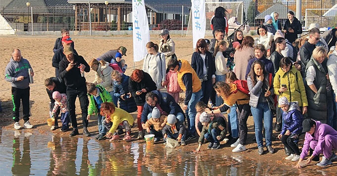 Новые обитатели Волги оказались на свободе благодаря слушателям радио «Серебряный Дождь — Саратов»