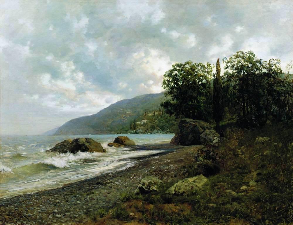 19-2Крымский пейзаж (1887)