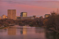 Верхний Удальцовский пруд вечером. Фото Морошкина В.В.