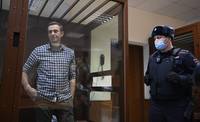 Алексей А. Навальный, лидер российской оппозиции, в московском суде в феврале