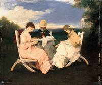 художник Габриэль Корнелиус фон Макс114-2