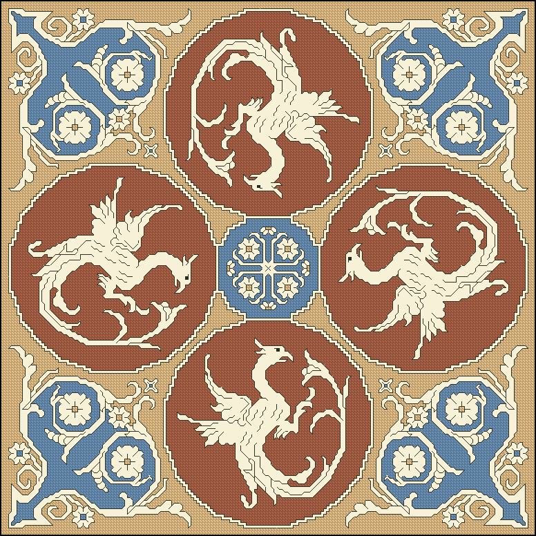 Dragon - cloth в цвете