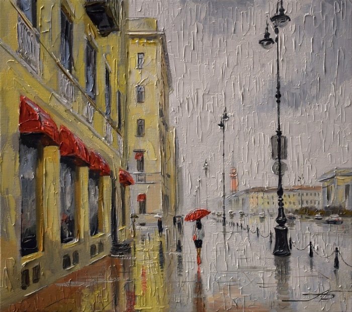 художник Александр Болотов. На Невском17