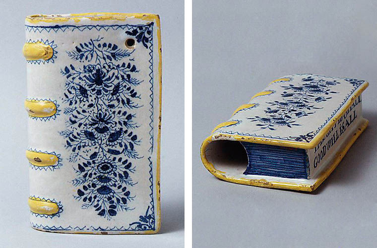 6О6обогреватель для рук из олова и эмалированной керамики ( первая половина XVIII века Англия