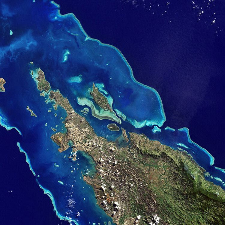 Голубая лагуна, Новая Каледония