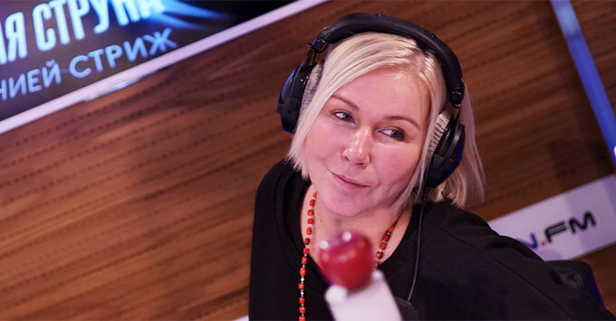 Ксения Стриж в «Звездном завтраке» на «Радио Шансон»