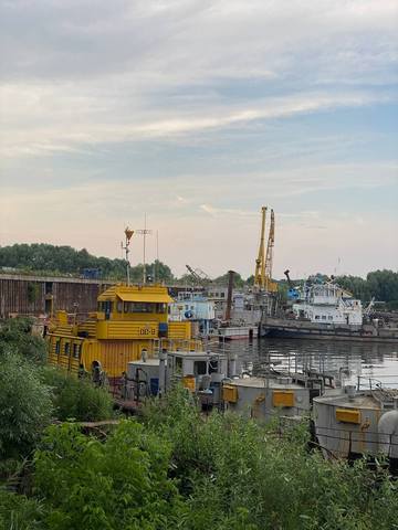 Заброшенная пристань в Рязани