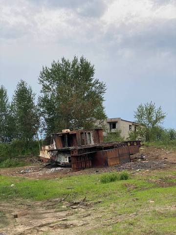 Заброшенная пристань в Рязани