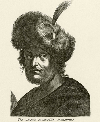 Портрет Лжедмитрия II. Гравюра. XVII века
