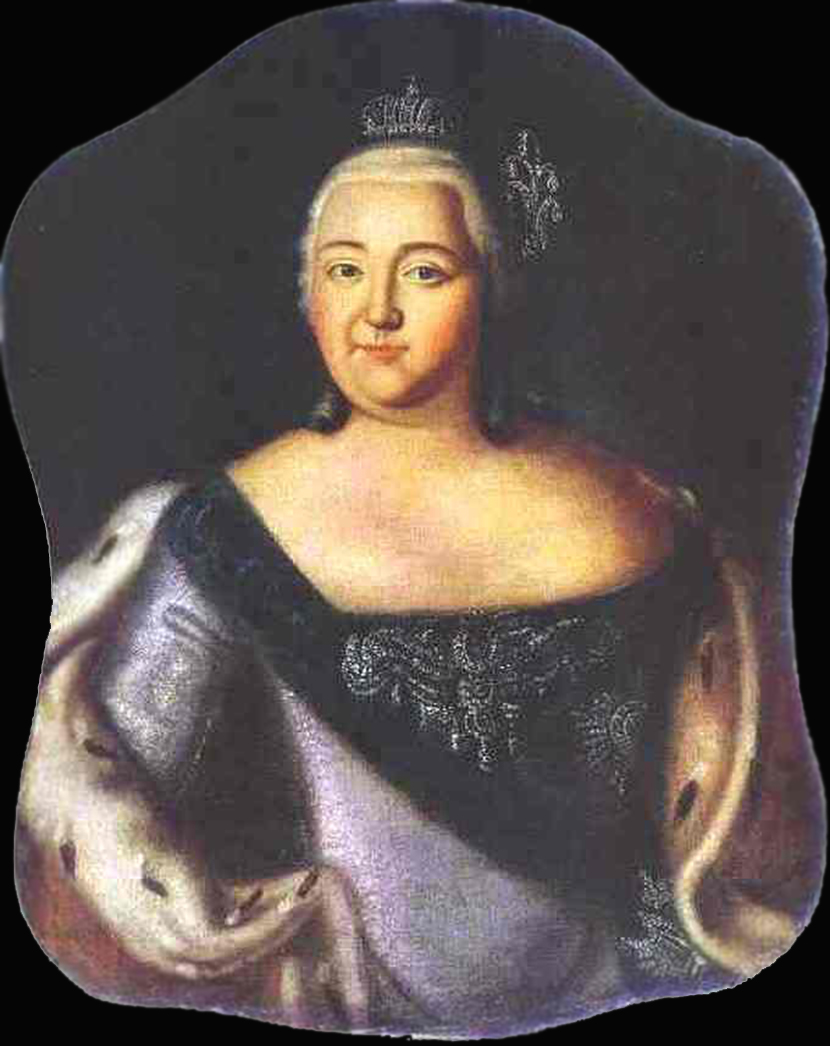 2Антропов. Портрет Портрет Елизаветы Петровны 1750 годы.