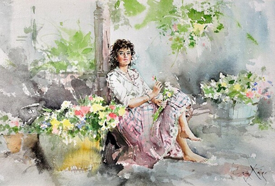 художник Gordon King9