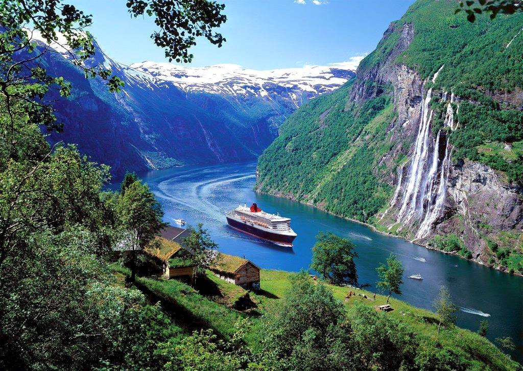 Seven Sister Waterfall, Norway