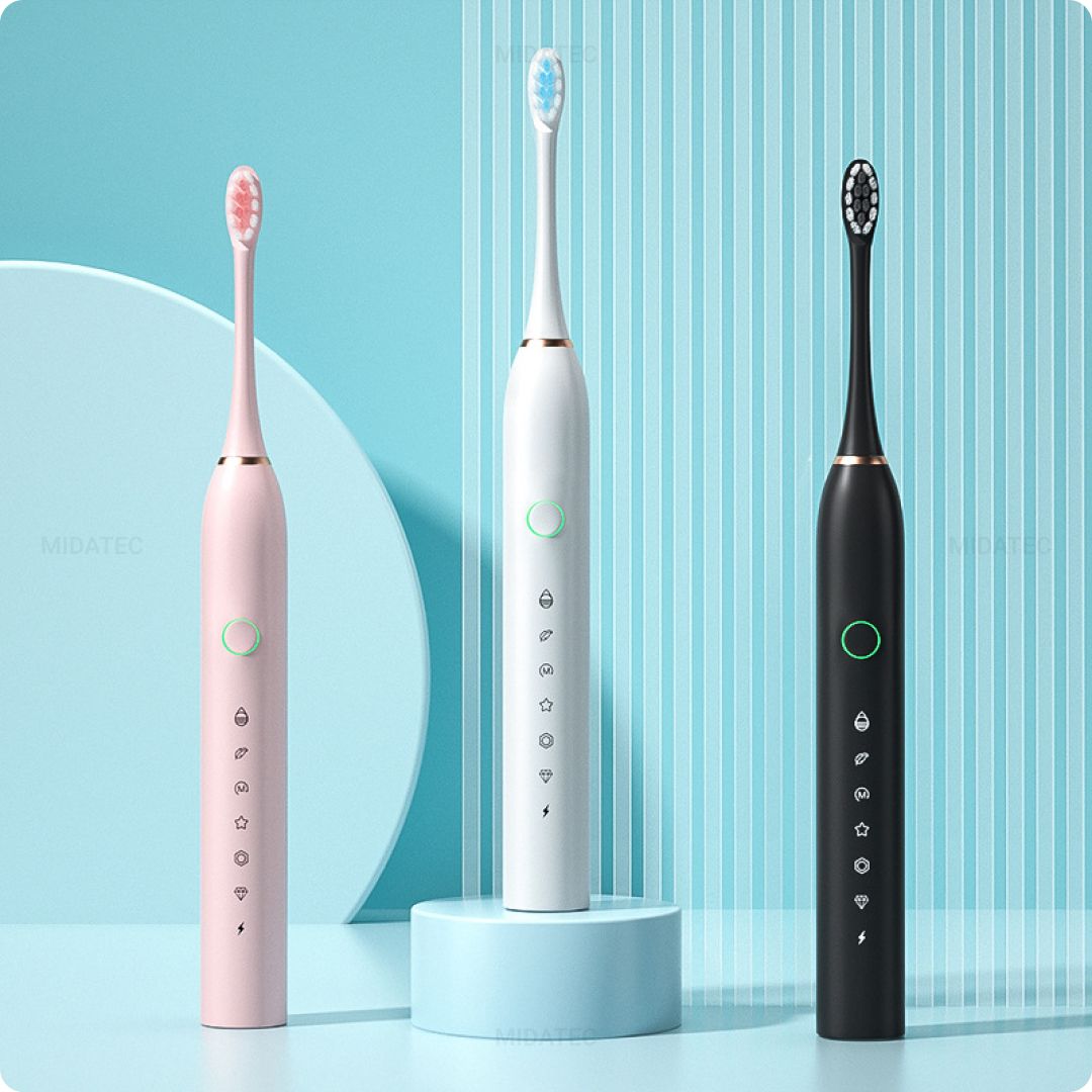 Электрическая Sonic звуковая зубная щетка Electric Toothbrush X-2