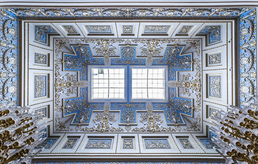 Потолок Эрмитажа2