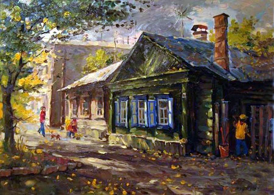 Мишагин Андрей. Осень в старом городе.