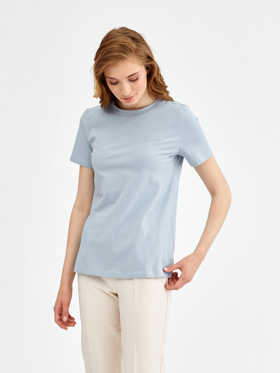 ФУТБОЛКА OD-609-6 ГОЛУБОЙ ТУМАН