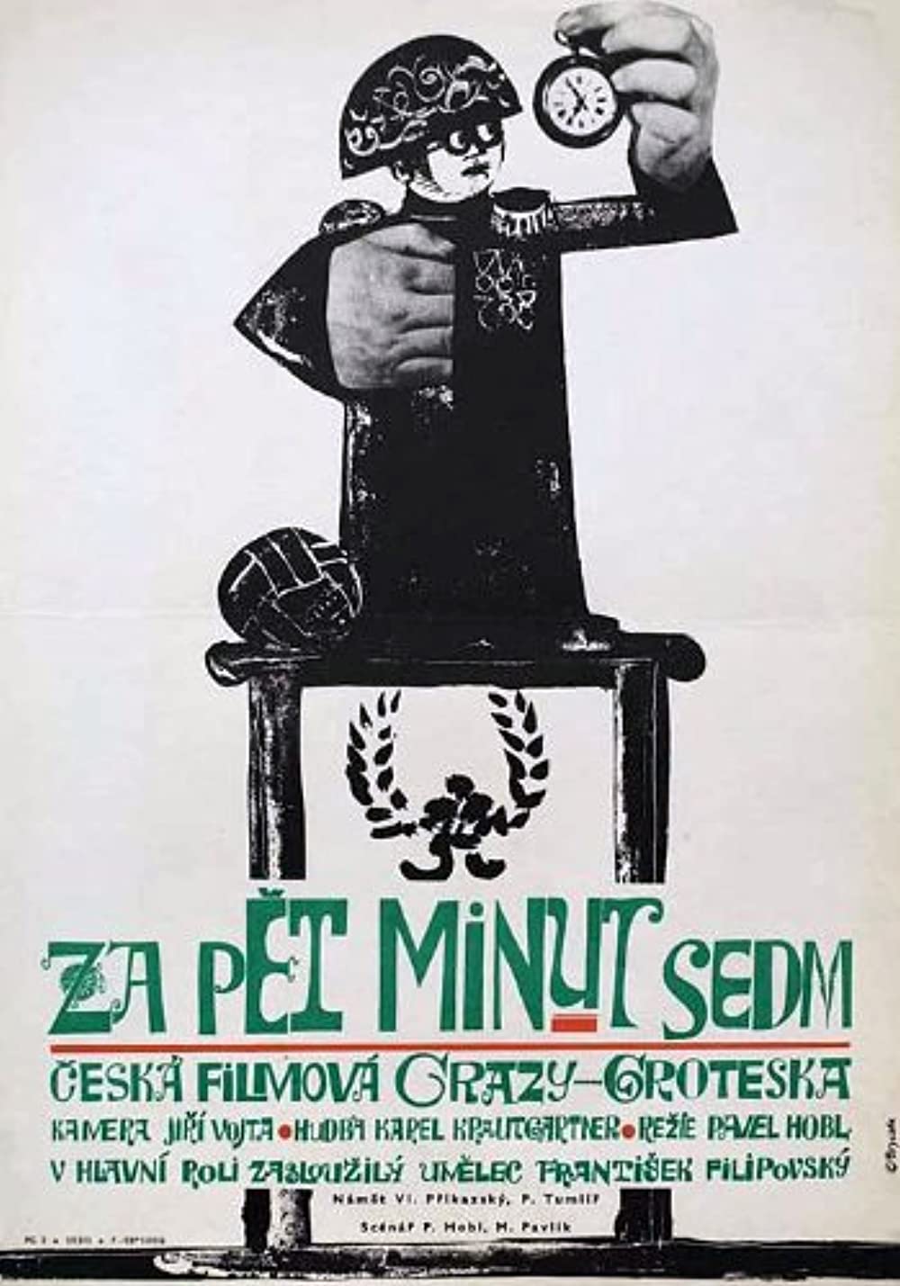 Без пяти семь / Za pet minut sedm (1964) Чехословакия TV-Rip: Скачать  Фильмы Бесплатно Смотреть Фильмы Онлайн