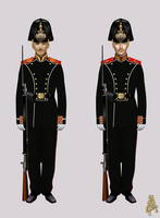 Парадная форма Лейб-Гвардии Егерского полка (рис. 5, 6)