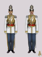Парадная форма Лейб-гвардии Кирасирского Его ИВ полка (Рис. 1, 2)