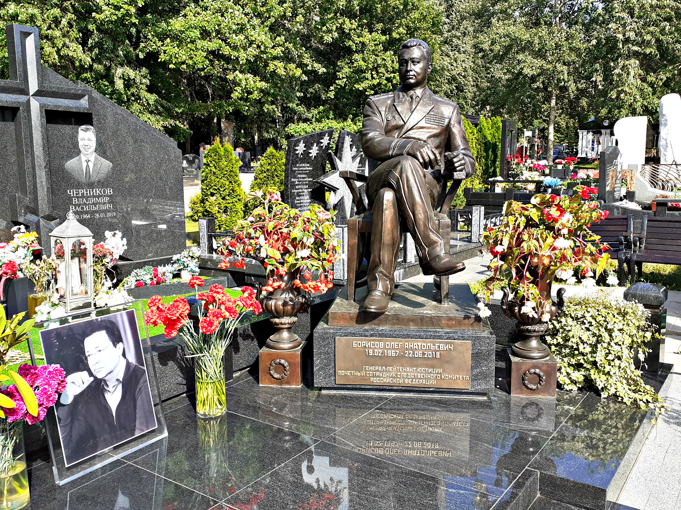 фотографии троекуровского кладбища